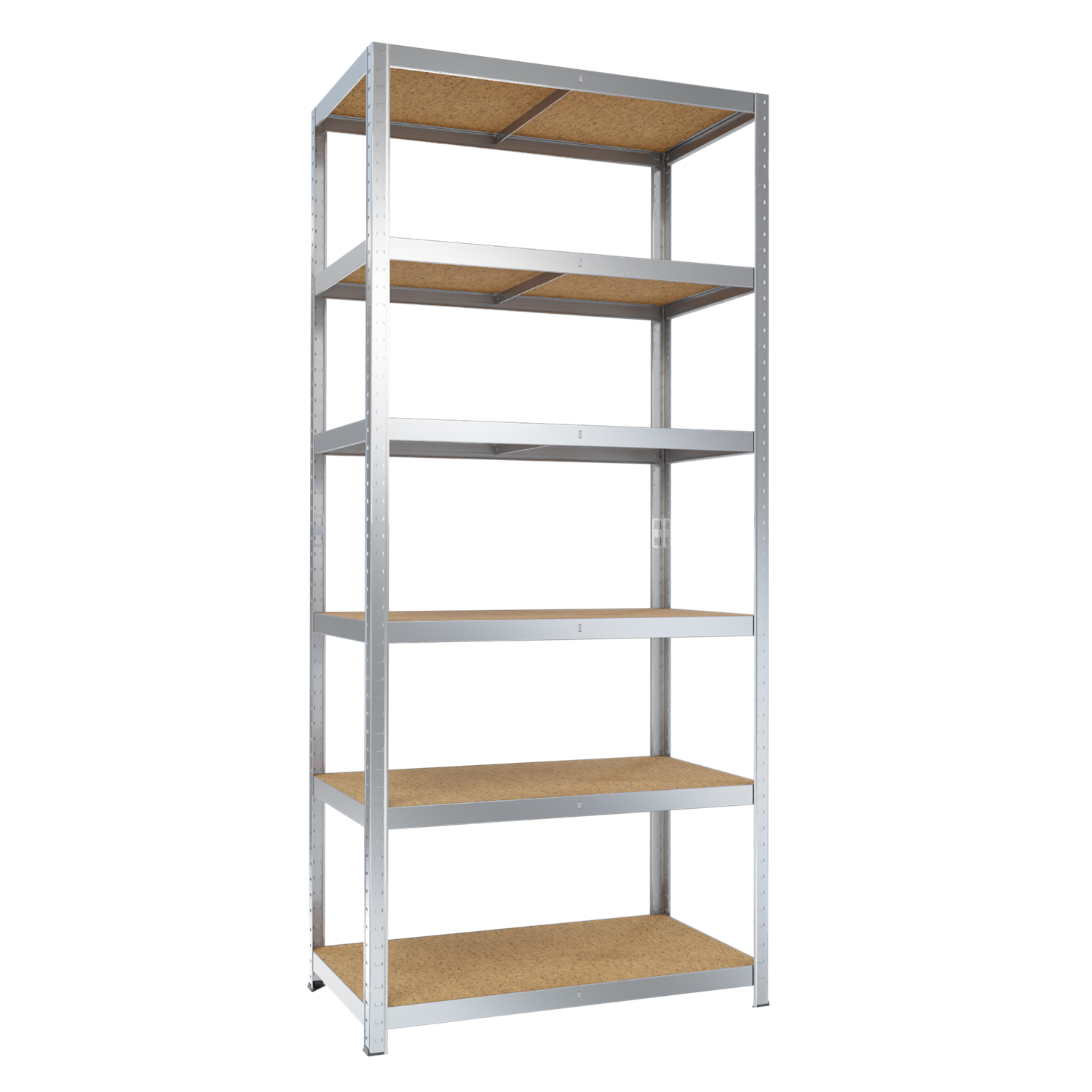 Стелаж металевий FORSTOR Multirack 2000x1200x600 мм 6 полиць